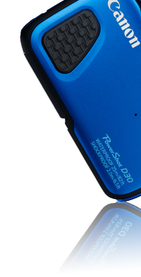 appareil photo compact étanche CANON PowerShot D30 bleu